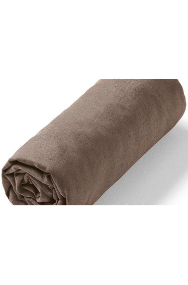 Elina 100% Washed Linen Fitted Sheet