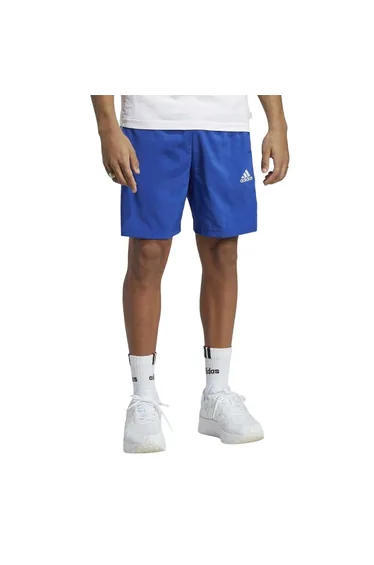 Adidas Mens 3 Stripes Shorts - Bright Royal/White