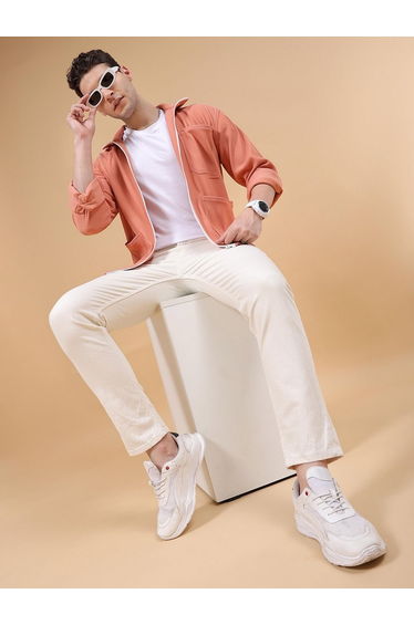 Men Skinny Fit Solid Jeans