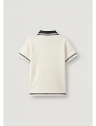 Oakley Rib Navy Contrast Polo - 3