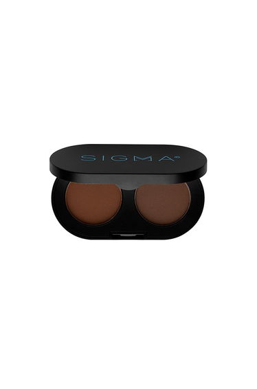 Sigma Beauty Color + Shape Brow Powder Duo - Dark 3g
