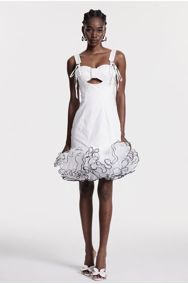 Chipo Ruffle Sleeveless Mini Dress