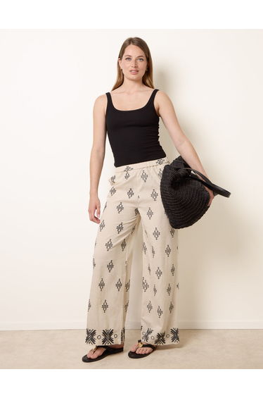 Embroidered Trousers