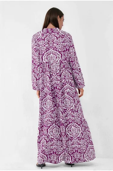 Comfortable Patterned Maxi Dress