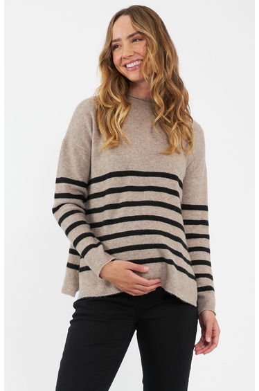 Gerrie Nursing Knit (Mocha)