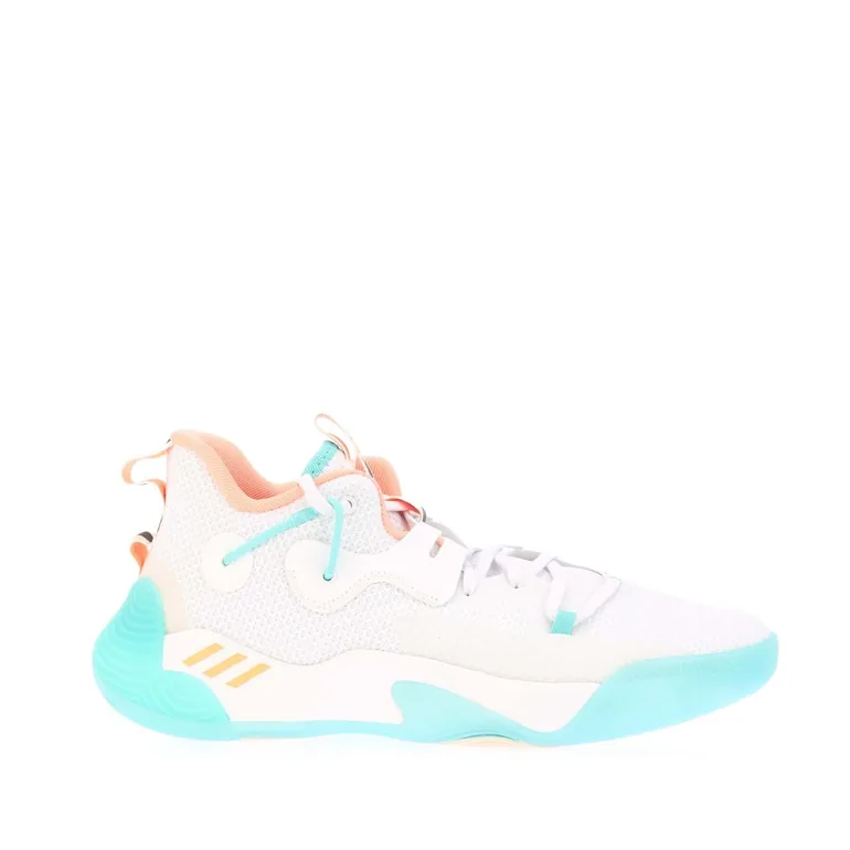 Men's adidas Harden Stepback 3 Basketball Shoes in White