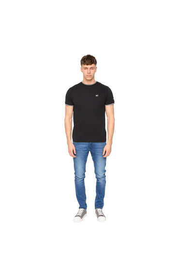 Duck and Cover Mens Wrentham Cotton T-Shirt - Black