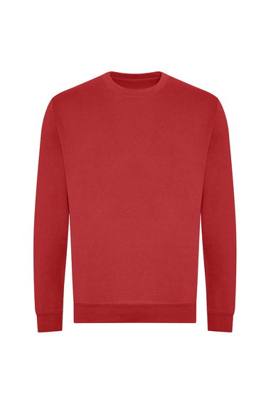 Awdis Mens Organic Sweatshirt - Fire Red