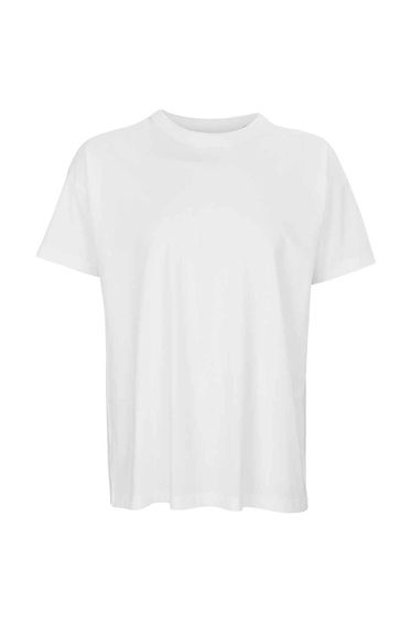 SOLS Mens Boxy Organic Oversized T-Shirt - White