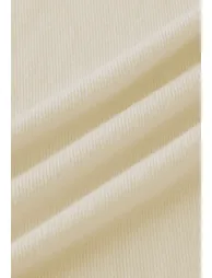 Pearl Embellished Mock Neck Sleeveless Knit Top in Sand - 7