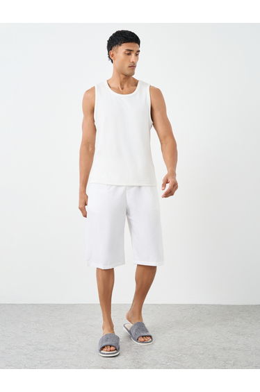 Relaxed Fit Knee Length Serwal with Side Pocket