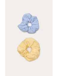 Lemon Powder Blue Scrunchie Multi Pack - 1