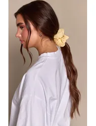 Lemon Powder Blue Scrunchie Multi Pack