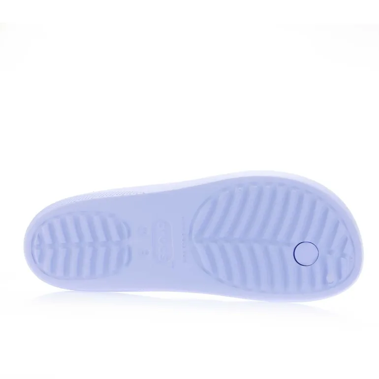 Women's Crocs Classic Platform Flip Flop in Blue - 4