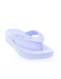 Women's Crocs Classic Platform Flip Flop in Blue - 2
