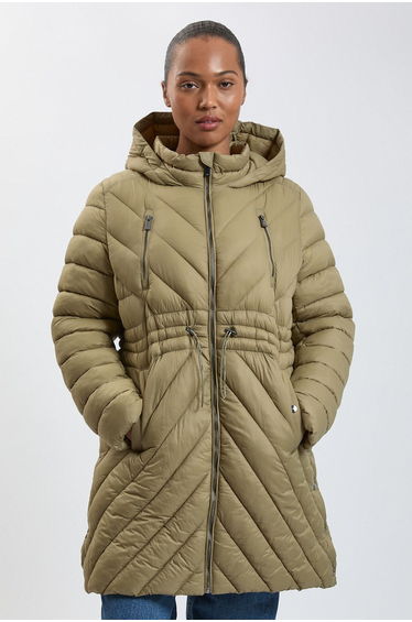 Plus Size Lightweight Packable Coat