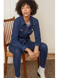 Jade Organic Mid Rise Skinny Jean - 1