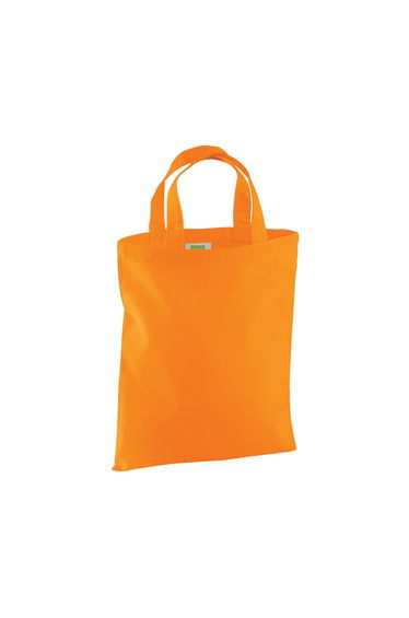 Westford Mill Mini Reusable Tote Bag - Orange
