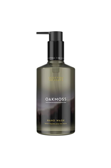 Scottish Fine Soaps Oakmoss Hand Wash 300ml Pump Bottle