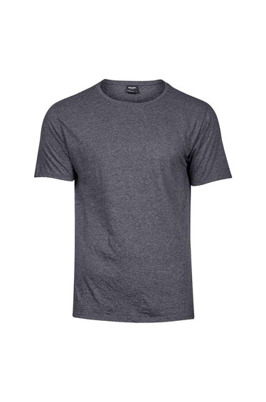Tee Jays Mens Melange T-Shirt - Black