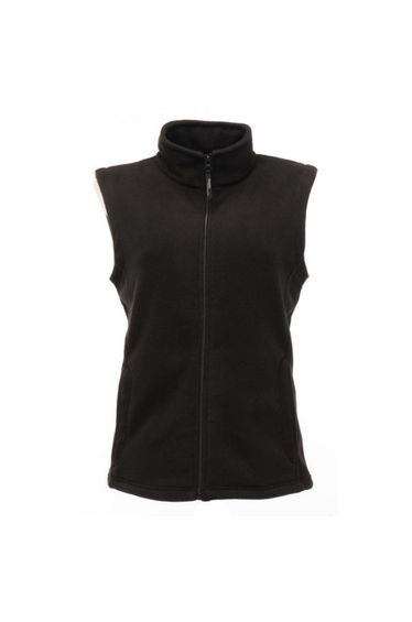 Regatta Womens/Ladies Micro Fleece Bodywarmer / Gilet - Black
