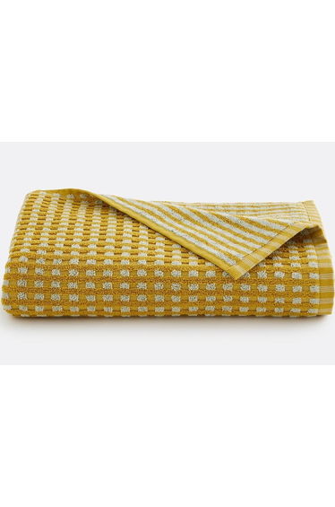 Granna Woven Bath Towel in Jacquard Towelling 500g