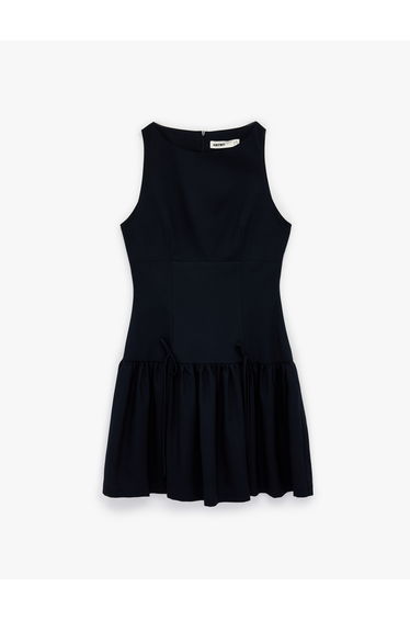 Ruffled Mini Dress