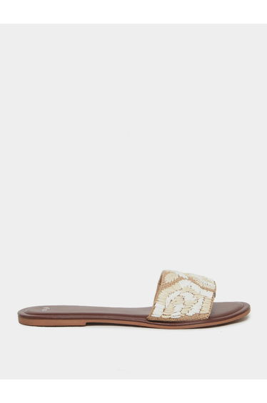 Embellished Flat Sandals