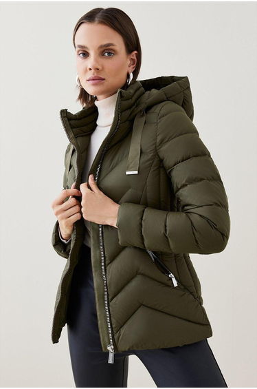 Down Filled Puffer Packable Jacket
