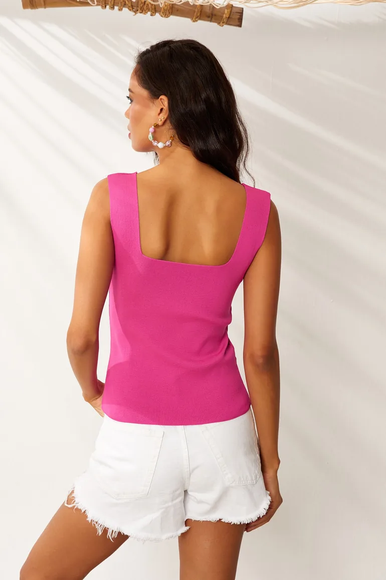 Camisole - Pink - Slim fit - 2