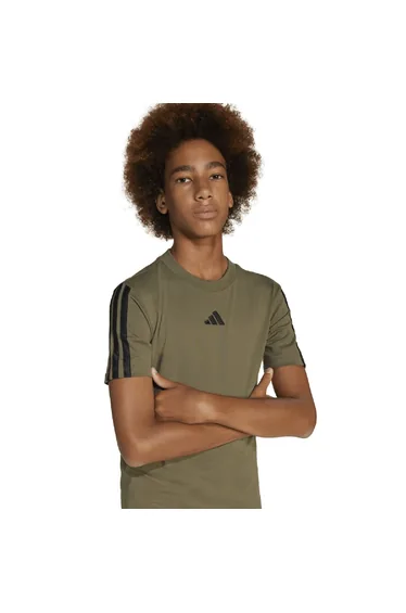 Boy's adidas Junior Essentials T-Shirt in Green