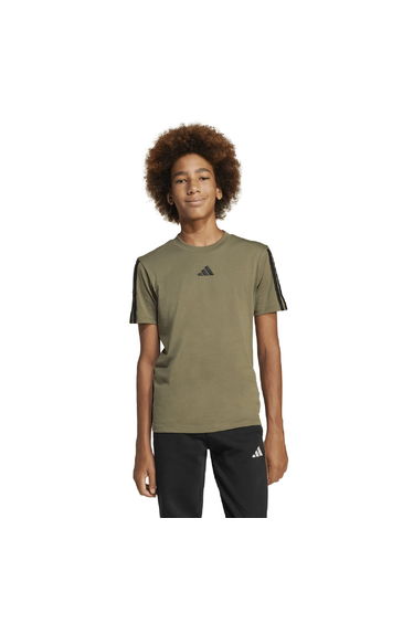 Boy's adidas Junior Essentials T-Shirt in Green