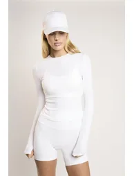 White Classic-Baseball Cap