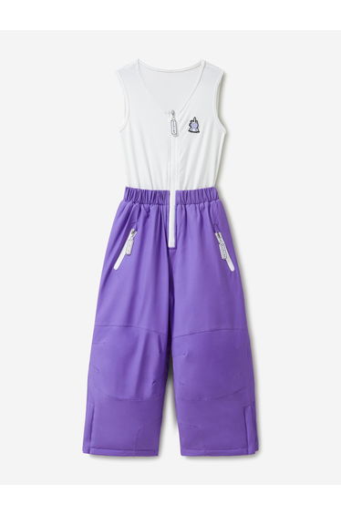 Girls Sparkle The Unicorn Ski Bootoms in Purple