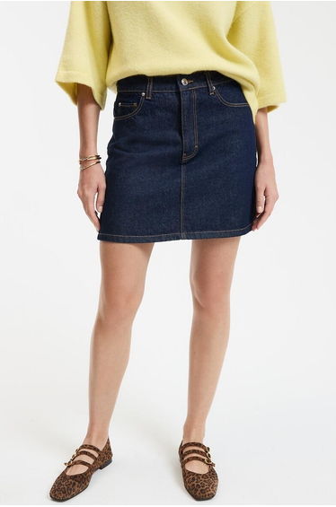 Denim Mini Skirt