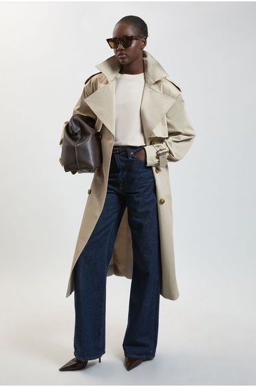 Belt Detail Trench Coat