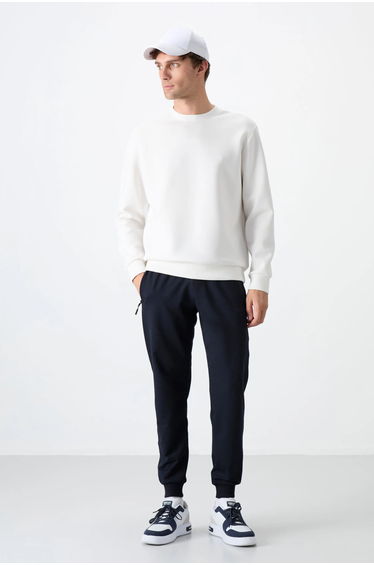 TOMMY Men's Solid Pull-on Sweatpants With Zip Pocket
