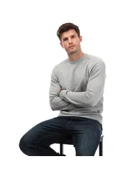 Men's Farah Stern Crew Sweat in Grey - 3