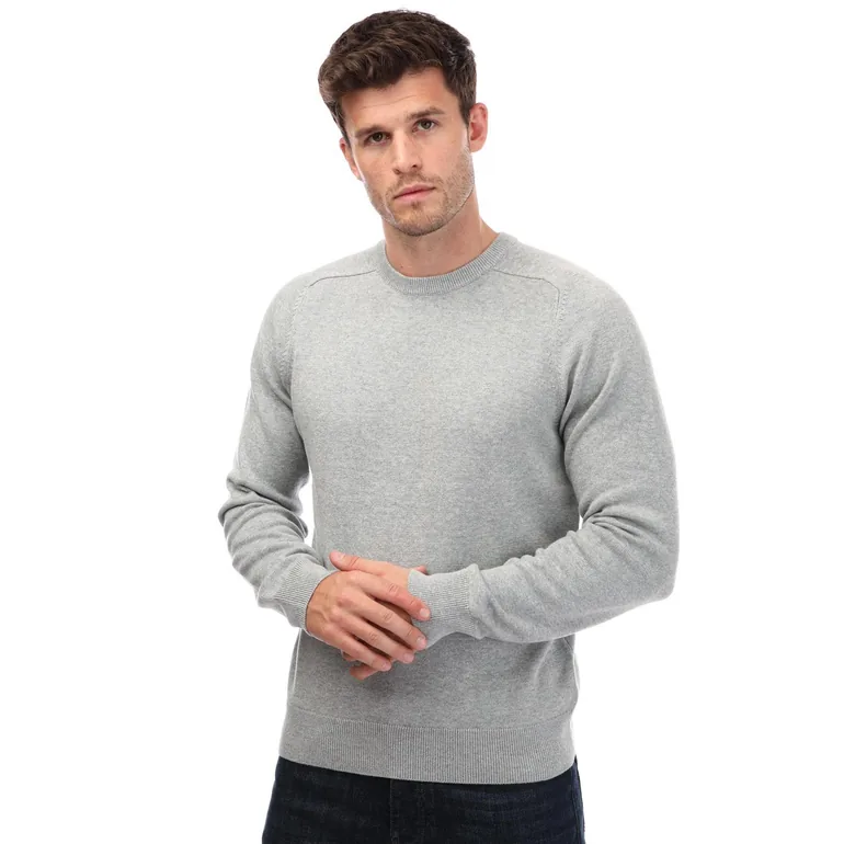 Men's Farah Stern Crew Sweat in Grey
