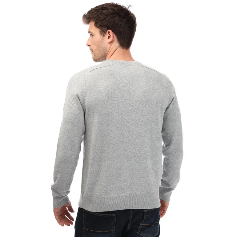 Men's Farah Stern Crew Sweat in Grey - 1