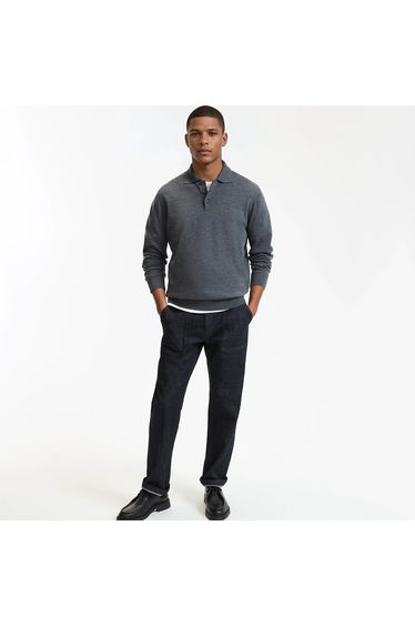 Carpenter Style Untreated Jeans