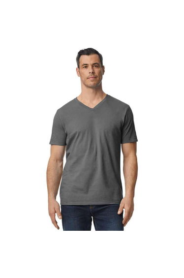 Gildan Mens Softstyle V Neck T-Shirt