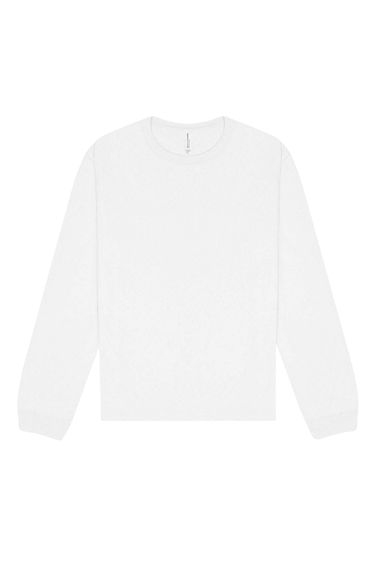 Sabella Unisex Adult Heavy Long-Sleeved T-Shirt - White