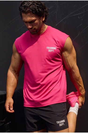 Man Active Performance Training Dept Oversized Tank