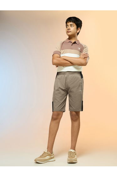 Boys Slim Fit Sports Shorts with TS FLEXI