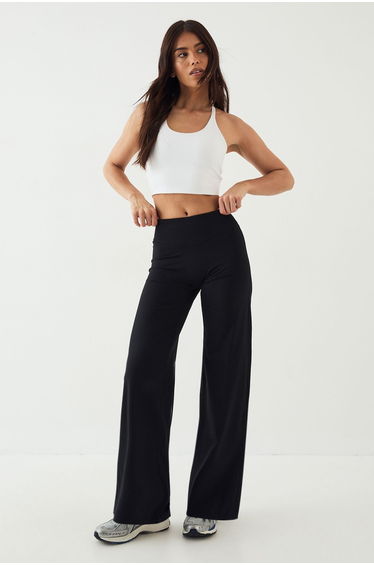 DSGN Studio Sculpt Straight Leg Trouser - black