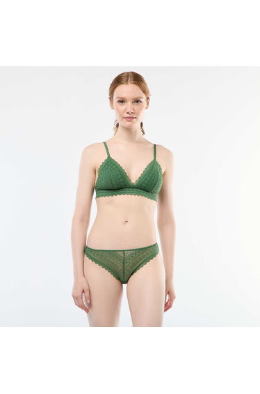 Lace Thong GREEN