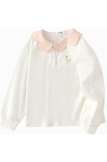 Girls' T-Shirt With Embroidery
