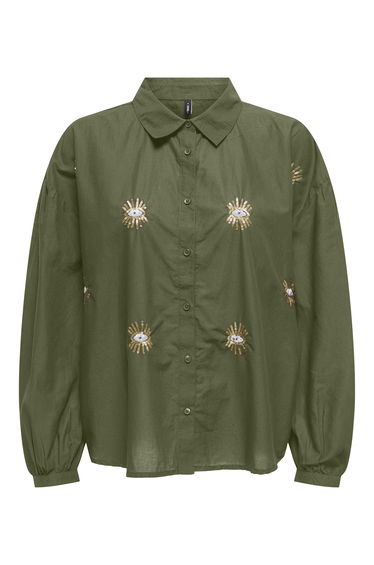 ONLTIFFANY FR L/S SEQUIN SHIRT CS PTM