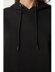 Happiness İStanbul Black Hoodie - 5